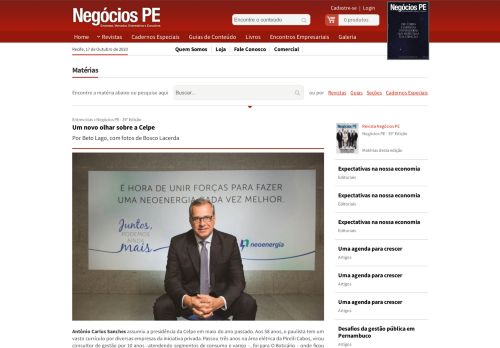 
                            5. Um novo olhar sobre a Celpe | Negócios PE