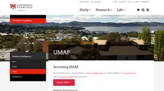 
                            12. UMAP - Strategy & Planning | University of Tasmania