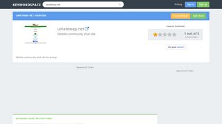 
                            11. Umatewap.net. Mobile community chat site - KeyOptimize