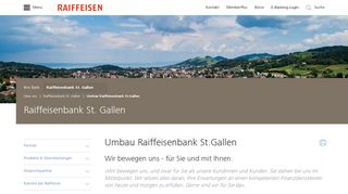 
                            4. Umbau Raiffeisenbank St.Gallen - Raiffeisen Schweiz