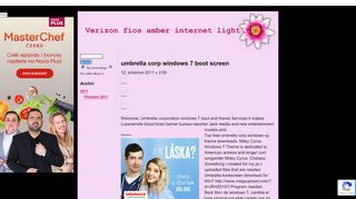 
                            9. umbrella corp windows 7 boot screen | Verizon fios amber internet light