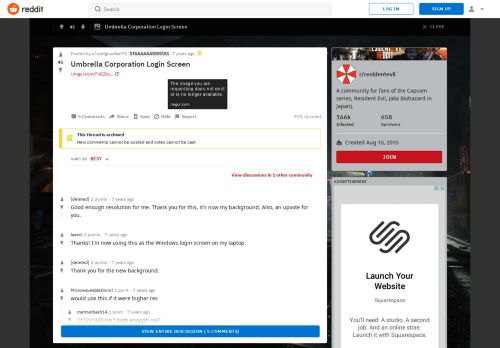 
                            3. Umbrella Corporation Login Screen : residentevil - Reddit