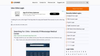 
                            9. Umc Citrix Login
