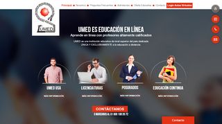 
                            2. UMED:: Universidad en Línea