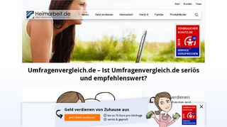 
                            12. Umfragenvergleich.de – Ist Umfragenvergleich.de seriös und ...