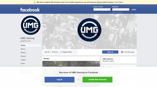 
                            5. UMG Gaming | Facebook