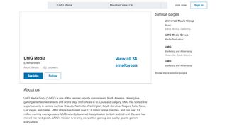 
                            13. UMG Media | LinkedIn