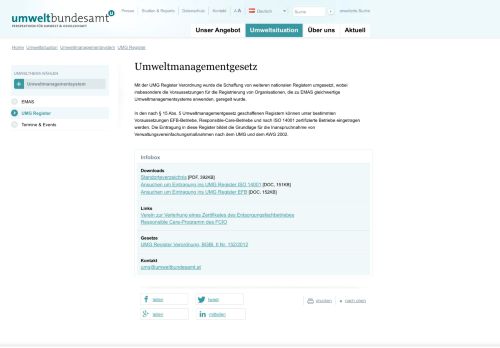 
                            6. UMG Register - Umweltbundesamt