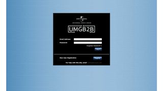 
                            6. UMGB2B - Login