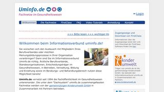 
                            2. UmInfo.de - Verbund von Fachnetzen im Gesundheitswesen