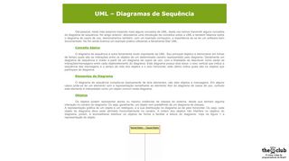 
                            9. UML – Diagramas de Sequência - The Club