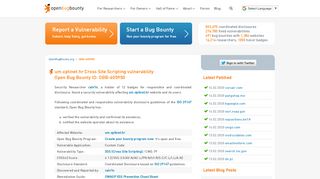 
                            6. um.optinet.hr XSS vulnerability | Open Bug Bounty | Website ...