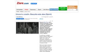 
                            8. Umorul e crestin. Bascalia este atee (Opinii) - Ziare.com