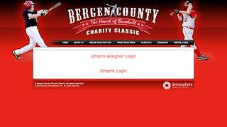 
                            10. Umpire Assignor Login Umpire | Bergen County Charity ...