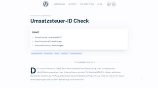 
                            11. Umsatzsteuer-ID Check - Vendidero