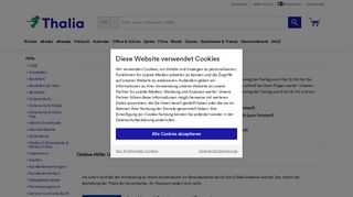 
                            4. Umstellung der E-Mail-Adresse | Thalia Online-Hilfe