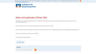 
                            5. Umstellung Online-Banking-Login - Volksbank eG Westrhauderfehn