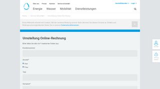 
                            5. Umstellung Online-Rechnung | swa - Stadtwerke Augsburg