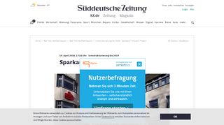 
                            12. Umstrukturierung bis 2019 - Sparkasse reduziert Filialen - Bad Tölz ...