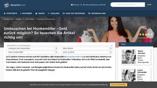 
                            11. Umtausch bei Hunkemöller » Tipp: Rechte & Pflichten beim Umtauschen