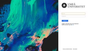 
                            6. Umu Login - Umeå universitet