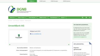 
                            6. UmweltBank AG - DGNB eV