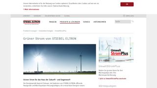 
                            1. UmweltStromPlus - Stiebel Eltron