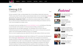 
                            7. Umzug mit Wordpress Blog zu neuem Webhoster - Provider All-Inkl mit ...