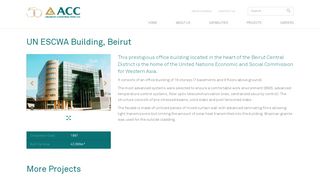 
                            8. UN ESCWA Building, Beirut | Arabian Construction Company