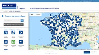
                            10. Un réseau de 460 agences Rexel à votre service