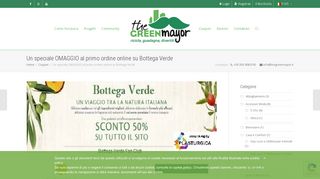 
                            10. Un speciale OMAGGIO al primo ordine online su Bottega Verde - The ...