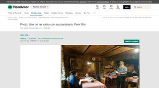 
                            13. Una de las salas con su propietario, Pere Mía - Picture ... - TripAdvisor