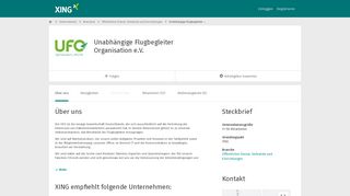 
                            10. Unabhängige Flugbegleiter Organisation e.V. als Arbeitgeber | XING ...