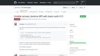 
                            5. Unable access Jenkins API with basic auth · Issue #25 · jenkinsci/oic ...
