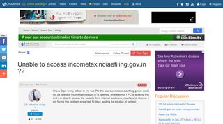 
                            9. Unable to access incometaxindiaefiling.gov.in ?? - Income Tax ...