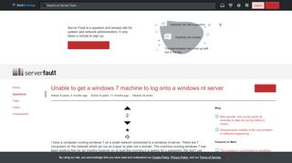 
                            13. Unable to get a windows 7 machine to log onto a windows nt server ...