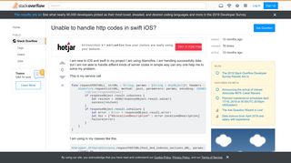 
                            12. Unable to handle http codes in swift iOS? - Stack Overflow