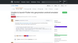 
                            6. Unable to launch Flutter into genymotion android emulator · ...