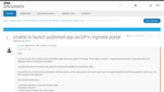 
                            11. Unable to launch published app via JSP in Vignette portal - Java ...