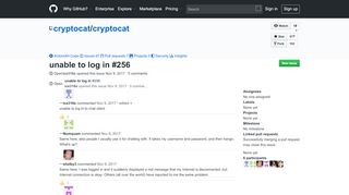
                            4. unable to log in · Issue #256 · cryptocat/cryptocat · GitHub