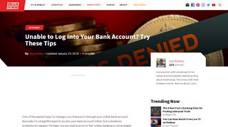
                            11. Unable To Log In To Your Bank Account? Try These Tips - MakeUseOf