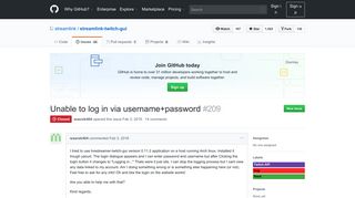 
                            6. Unable to log in via username+password · Issue #209 · streamlink ...
