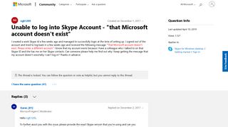 
                            4. Unable to log into Skype Account - 