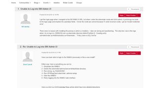 
                            5. Unable to Log into SM Admin UI | CA Communities