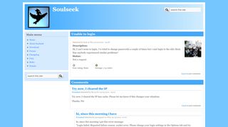 
                            1. Unable to login | Soulseek