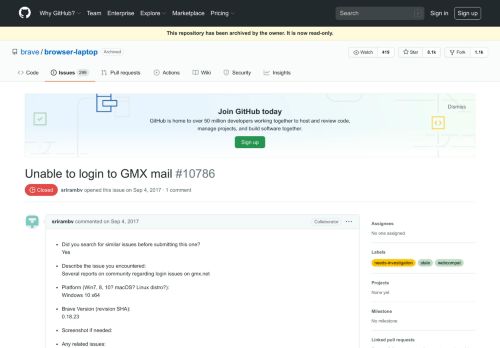 
                            11. Unable to login to GMX mail · Issue #10786 · brave/browser-laptop ...