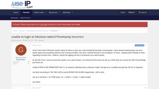 
                            3. unable to login to hikvision webUI/Timetsamp incorrect | IP CCTV ...