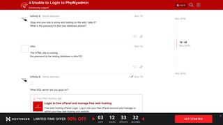 
                            5. Unable to Login to PhpMyadmin - 000webhost services - 000webhost forum
