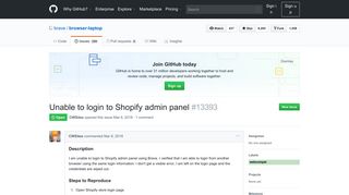 
                            11. Unable to login to Shopify admin panel · Issue #13393 · brave/browser ...