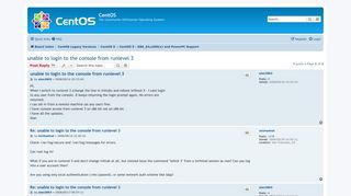 
                            5. unable to login to the console from runlevel 3 - CentOS